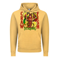 Vintage Mustard crawfish season Vintage Hoodie - FaDigitalArtStudio