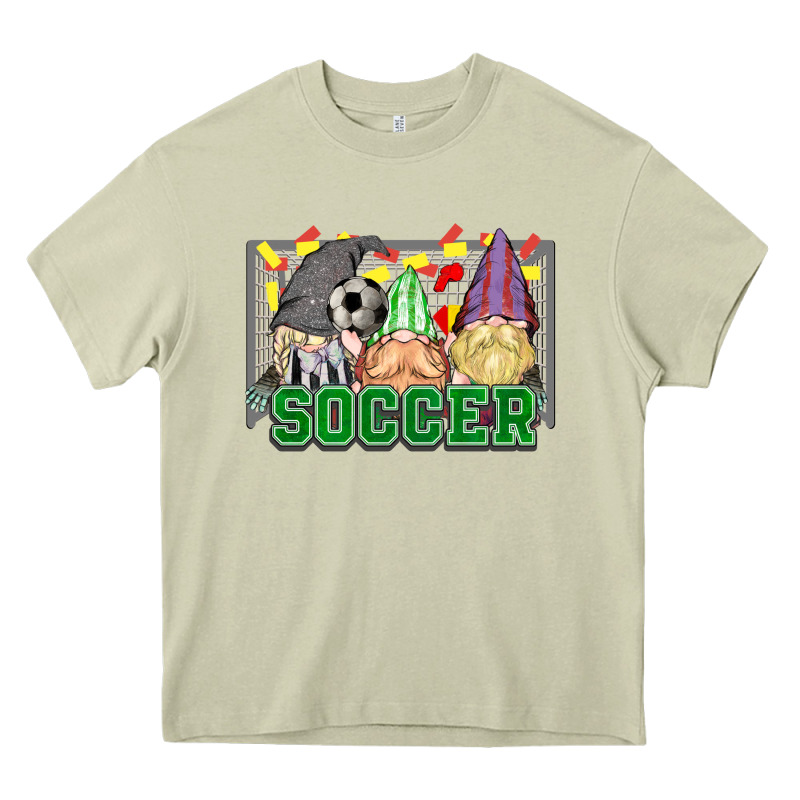 Soccer Gnomies Heavy Core Tee by HowdyJamesFarm | Teevron