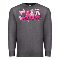 Charcoal Heather breast cancer cma certified medical assistant Premium Sweatshirt - JahusDesignShop