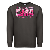 Smoke breast cancer cma certified medical assistant Premium Sweatshirt - JahusDesignShop