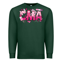 Sports Green breast cancer cma certified medical assistant Premium Sweatshirt - JahusDesignShop