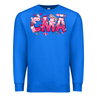 True Royal breast cancer cma certified medical assistant Premium Sweatshirt - JahusDesignShop