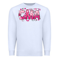 White breast cancer cma certified medical assistant Premium Sweatshirt - JahusDesignShop