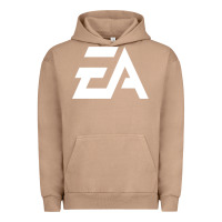 Pigment Burro #electronicArts EA  white Urban Hoodie - DesigneFamous