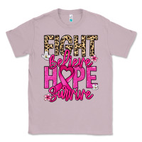 Lilac Fight believe hope survive Cancer Awareness Classic Tee - HowdyJamesFarm