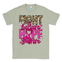 Matcha Fight believe hope survive Cancer Awareness Classic Tee - HowdyJamesFarm