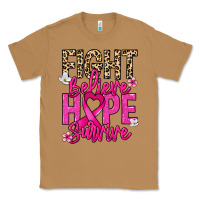 Toasted Coconut Fight believe hope survive Cancer Awareness Classic Tee - HowdyJamesFarm
