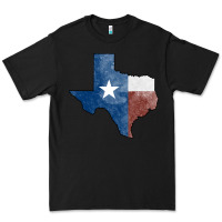 Black Texas Watercolor Map Premium Tee - Jasminsmagicworld
