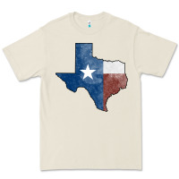 Bone Texas Watercolor Map Premium Tee - Jasminsmagicworld