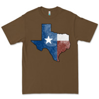Cacao Texas Watercolor Map Premium Tee - Jasminsmagicworld