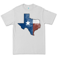 Dove Grey Texas Watercolor Map Premium Tee - Jasminsmagicworld