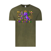 Vintage Olive Dragon my first Mardi Gras Vintage Tee - FaDigitalArtStudio