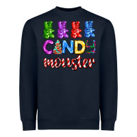 Navy candy monster with jelly bear Heavyweight Sweatshirt - AdoDesignShop