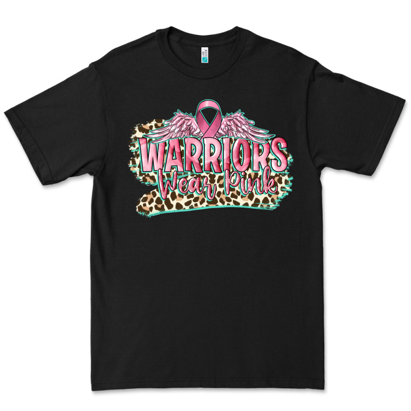 Warriors Wear Pink Breast Cancer Premium Tee by CowGirlArtShop | Teevron