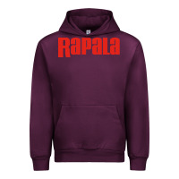 Mauve Wine Rapala Fishing Urban Hoodie - DesigneFamous