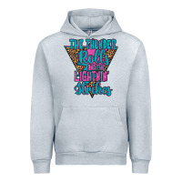 Heather Grey THE THUNDER ROLLS AND THE LIGHTNIN’ STRİKES Urban Hoodie - JahusDesignShop
