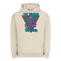 Pigment French Oak THE THUNDER ROLLS AND THE LIGHTNIN’ STRİKES Urban Hoodie - JahusDesignShop