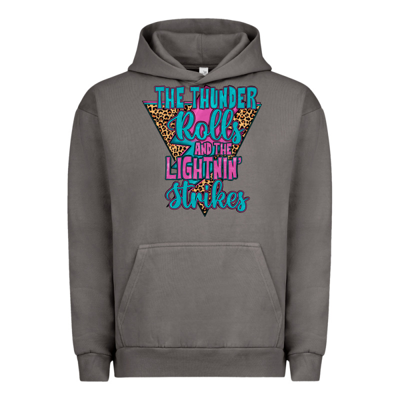 The Thunder Rolls And The Lightnin’ Strİkes Urban Hoodie by JahusDesignShop | Teevron