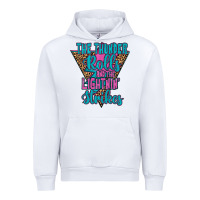 White THE THUNDER ROLLS AND THE LIGHTNIN’ STRİKES Urban Hoodie - JahusDesignShop