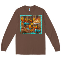 Chestnut autumn skies pumpkin pies tumbler Long Sleeve Tee - BundleAndBundleShop