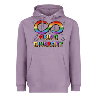Lavender neurodiversity Heavyweight Hoodie - JahusDesignShop