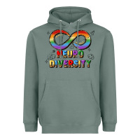 Sage neurodiversity Heavyweight Hoodie - JahusDesignShop