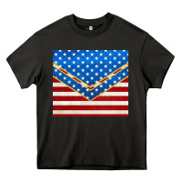 Asphalt glitter american flag Heavy Core Tee - TumblerDesignByShophia