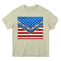 Mossy glitter american flag Heavy Core Tee - TumblerDesignByShophia