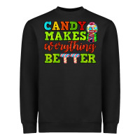 Black candy makes everything better Heavyweight Sweatshirt - AdoDesignShop