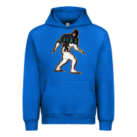 Cobalt bigfoot wood layered christmas Urban Hoodie - DesigneFamous