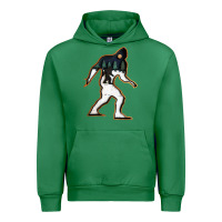 Emerald bigfoot wood layered christmas Urban Hoodie - DesigneFamous