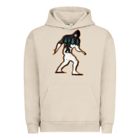 Bigfoot Wood Layered Christmas Urban Hoodie | Teevron