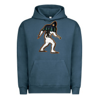 Pigment Midnight Navy bigfoot wood layered christmas Urban Hoodie - DesigneFamous