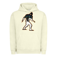 Pigment Pistachio bigfoot wood layered christmas Urban Hoodie - DesigneFamous