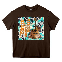 Chocolate Brown fueled by coffee and country music Heavy Core Tee - TumblerDesignByShophia