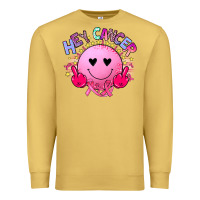 Antique Gold hey cancer Premium Sweatshirt - JahusDesignShop