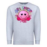 Heather Grey hey cancer Premium Sweatshirt - JahusDesignShop