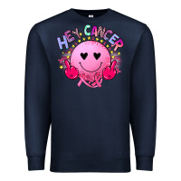 Navy hey cancer Premium Sweatshirt - JahusDesignShop