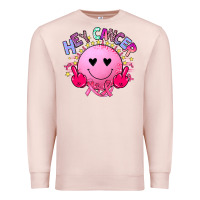 Pale Pink hey cancer Premium Sweatshirt - JahusDesignShop
