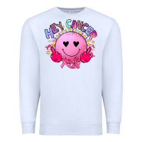 White hey cancer Premium Sweatshirt - JahusDesignShop