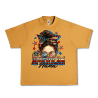 Peanut Butter All American nana messy bun Urban Heavy Tee - FaDigitalArtStudio