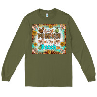 Army Green cutest pumpkin in the patch Long Sleeve Tee - BundleAndBundleShop