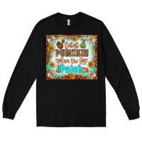 Black cutest pumpkin in the patch Long Sleeve Tee - BundleAndBundleShop
