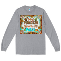Heather Grey cutest pumpkin in the patch Long Sleeve Tee - BundleAndBundleShop