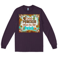 Plum cutest pumpkin in the patch Long Sleeve Tee - BundleAndBundleShop