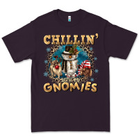 Plum chillin with my gnomies Premium Tee - CowGirlArtShop