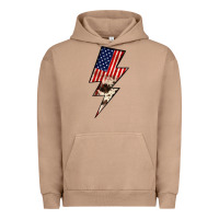Pigment Burro Lightning Bolt Urban Hoodie - JahusDesignShop