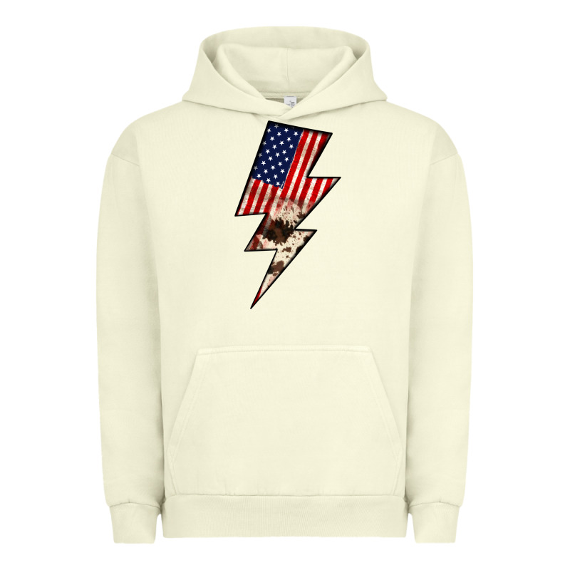 Lightning Bolt Urban Hoodie by JahusDesignShop | Teevron