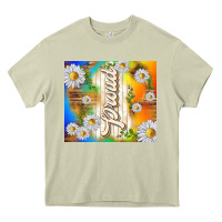 Mossy proud with daisies Heavy Core Tee - TumblerDesignByShophia