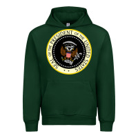 Forest Green fake seal of the president of the united states Urban Hoodie - DesigneFamous